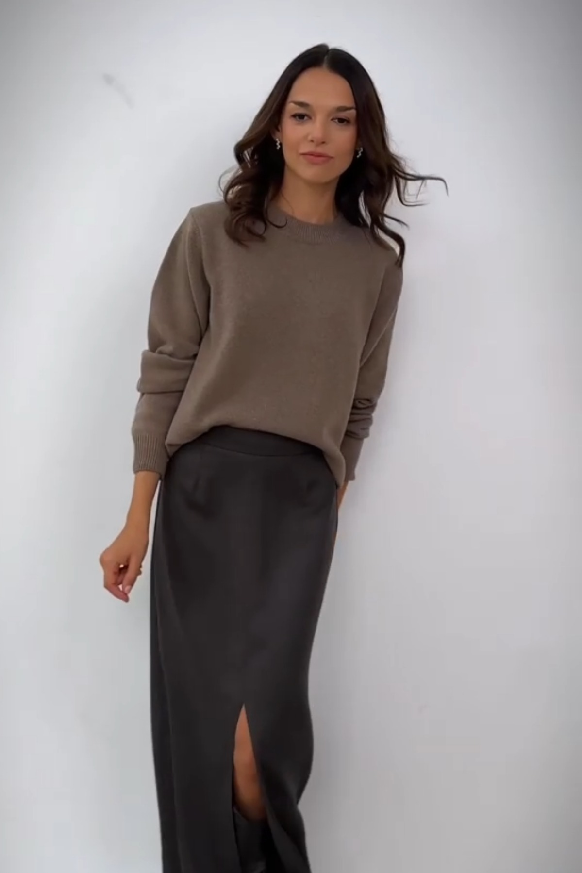sweter wełniany damski
