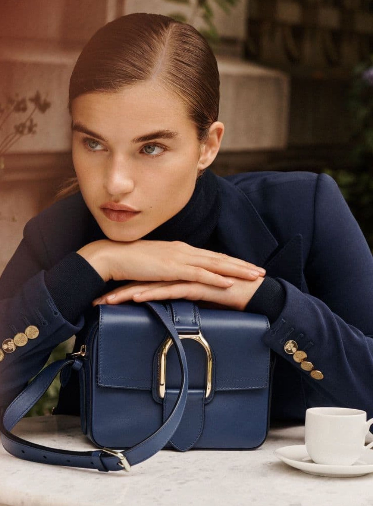 Granatowa marynarka Ralph Lauren